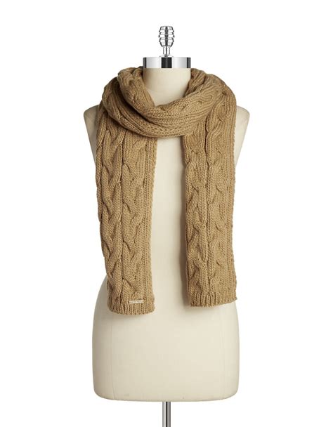 michael kors knitted scarf|Michael Kors tumbler wraps.